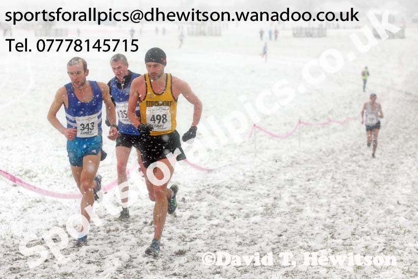 Senior mens North Eastern Cross Country, Sedgefield, County Durham. Photo: David T. Hewitson/Sports for All Pics